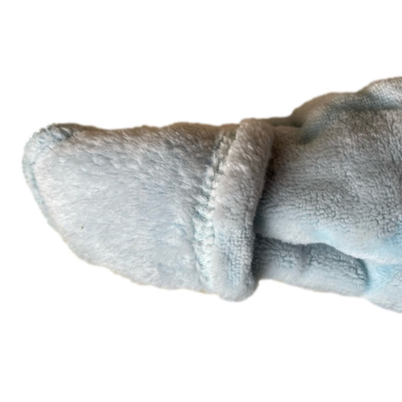 Warm blue fall winter full body suit fleece with stars 6-9 month - Picture 4 of 5